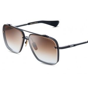 Dita Mach-Six Black Iron-Black Rhodium, Brown Gradient.